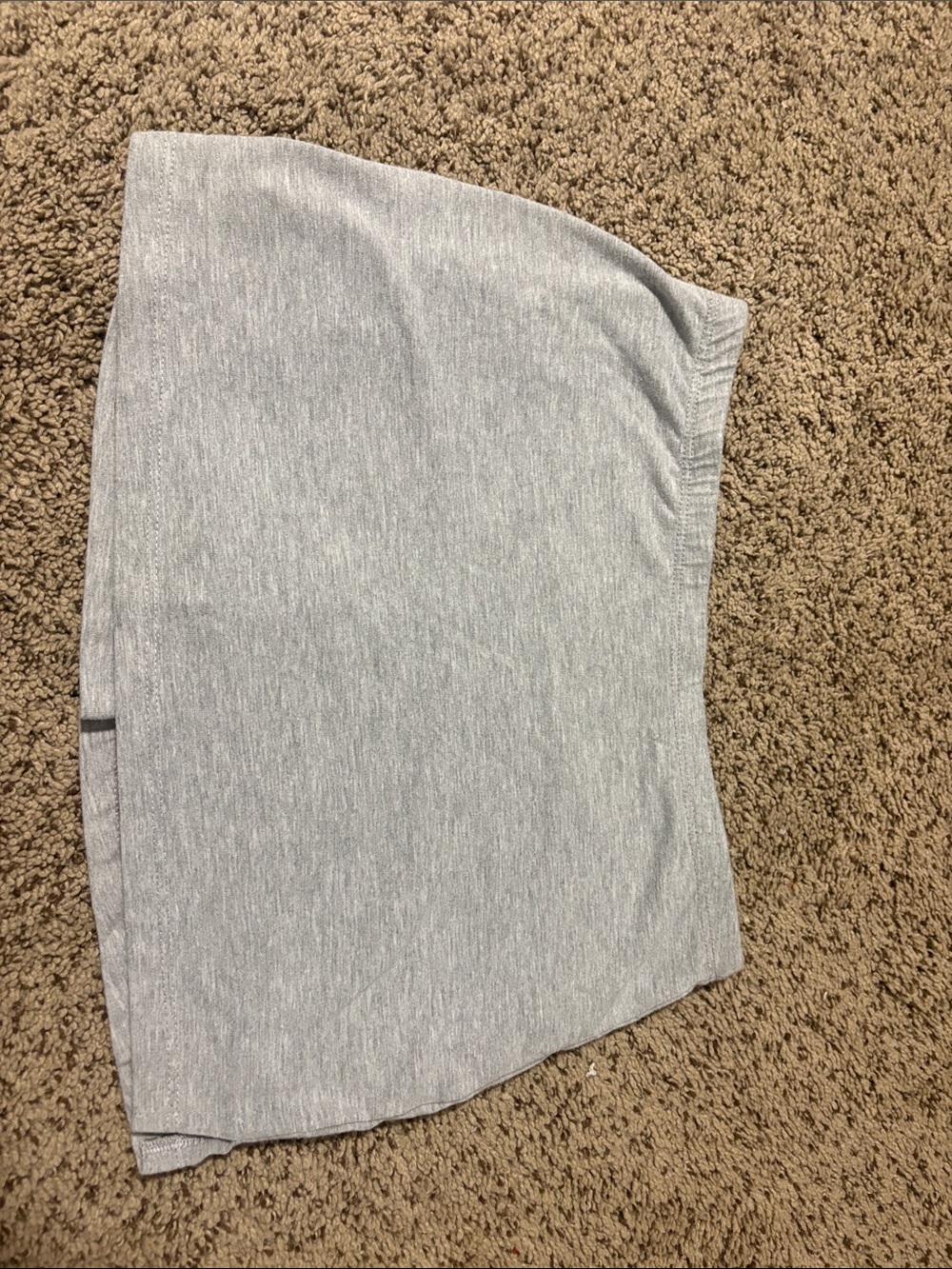 Urban Outfitters Light Heather Gray Knit Mini Skirt
